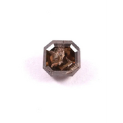 0.37 Ct Asscher Cut Brown Fancy Natural Earth Mined Antique Shape Loose Diamond for Custom Engagement Ring