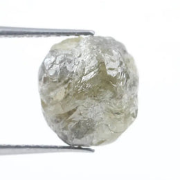 grey colour loose raw diamonds and natural raw diamond ring collection