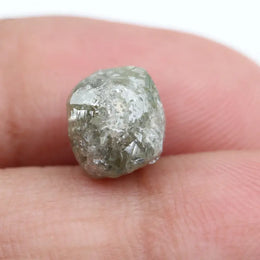 grey colour raw diamonds rings and raw rough uncut diamonds collection