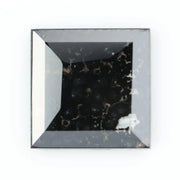 Premium lab-grown black diamond with a brilliant square cut, perfect for eco-conscious jewelry lovers seeking sustainable, conflict-free gemstones.