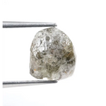 natural gray rough diamond raw uncut loose stone for jewelry