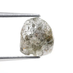 grey color raw uncut gems and uncut diamond use for jewelry collection