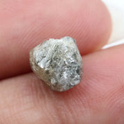  grey color raw uncut gems and uncut diamond use for jewelry collection