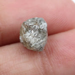 natural gray rough diamond raw uncut loose stone for jewelry