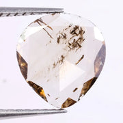 0.71 Ct Pear Cut Lab Grown Fancy Brown  Natural-Loose Diamond for Handmade Jewelry.