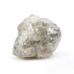 grey colour uncut raw loose diamond ring  of a raw diamond collection