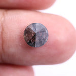 3 carat solitaire round diamond ring with salt and pepper diamond loose, round cut diamond rings, loose pear diamonds, black faceted diamond