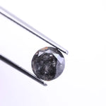 3 carat solitaire round diamond ring with salt and pepper diamond loose, round cut diamond rings, loose pear diamonds, black faceted diamond