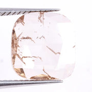 1.64 Ct, 9.2x8.8x1.6 MM, Cushion Cut Light Champagne Lab Grown Diamond