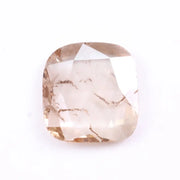 1.64 Ct, 9.2x8.8x1.6 MM, Cushion Cut Light Champagne Lab Grown Diamond