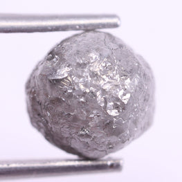 Shop - Natural Uncut Grey Diamond 3.56 Carat Rough Diamond ( 7.74*7.98*7.26 )