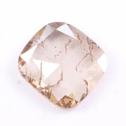1.64 Ct, 9.2x8.8x1.6 MM, Cushion Cut Light Champagne Lab Grown Diamond