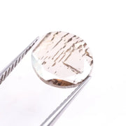 0.93 CT 8.3x7.6x1.3 MM, Round Cut Lab Grown Diamond, Rare Fancy Light Brown CVD Loose Diamond, Ethical Eco-Friendly Stone for Fine Jewelry