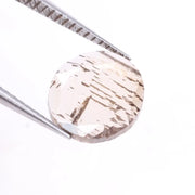 0.93 CT 8.3x7.6x1.3 MM, Round Cut Lab Grown Diamond, Rare Fancy Light Brown CVD Loose Diamond, Ethical Eco-Friendly Stone for Fine Jewelry