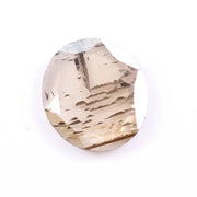 0.93 CT 8.3x7.6x1.3 MM, Round Cut Lab Grown Diamond, Rare Fancy Light Brown CVD Loose Diamond, Ethical Eco-Friendly Stone for Fine Jewelry