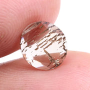 0.93 CT 8.3x7.6x1.3 MM, Round Cut Lab Grown Diamond, Rare Fancy Light Brown CVD Loose Diamond, Ethical Eco-Friendly Stone for Fine Jewelry