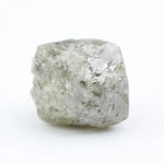 grey colour uncut raw diamond ring and pictures of a raw diamond collection
