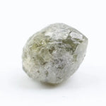 grey colour uncut raw diamond ring and pictures of a raw diamond collection