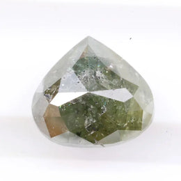 1.81 ct natural green pear cut diamond loose gemstone with brilliant sparkle for luxury custom jewelry design
