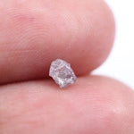 Pink diamond engagement ring with natural and lab grown diamond options
