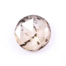 1.12 CT Round Cut Fancy Brown Lab Grown Diamond, 6.8 X 6.8 X 2.1 MM Ethical CVD Lab Created Loose Diamond, Sustainable Luxury Stone for Engagement Rings