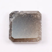 1.67 Ct fancy brown emerald cut lab grown diamond loose stone with warm sparkle and structured facets