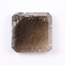 1.67 Ct fancy brown emerald cut lab grown diamond loose stone with warm sparkle and structured facets