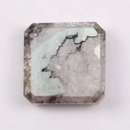 1.67 Ct fancy brown emerald cut lab grown diamond loose stone with warm sparkle and structured facets