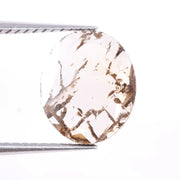 1.29 CT Oval Cut Light Brown Lab Grown Diamond, 8.9 X 7.5X 1.5 MM Ethical Conflict Free CVD Loose Diamond, Sustainable Lab Created Stone for Engagement Ring