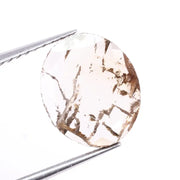 1.29 CT Oval Cut Light Brown Lab Grown Diamond, 8.9 X 7.5X 1.5 MM Ethical Conflict Free CVD Loose Diamond, Sustainable Lab Created Stone for Engagement Ring