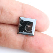 Lab-grown diamond with a pyramid cut showcasing brilliance and clarity, perfect for ethical and sustainable fine jewelry creations.