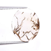 1.29 CT Oval Cut Light Brown Lab Grown Diamond, 8.9 X 7.5X 1.5 MM Ethical Conflict Free CVD Loose Diamond, Sustainable Lab Created Stone for Engagement Ring