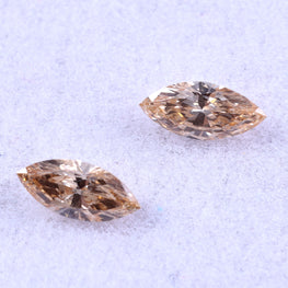 0.84 Carat Marquise Shape ( CVD ) Diamond Fancy Color Lab Grown Diamond
