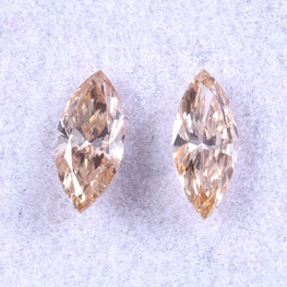 0.84 Carat Marquise Shape ( CVD ) Diamond Fancy Color Lab Grown Diamond