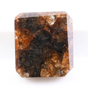 1.19 Ct emerald cut brown diamond loose gemstone with elegant step facets for engagement ring or custom fine jewelry