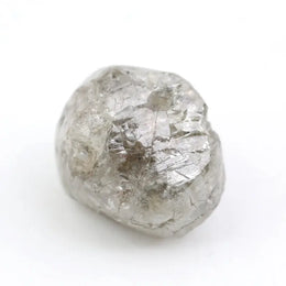 3.40 Ct Grey Natural Rough Diamond Raw Loose Diamond  Uncut For Pendant
