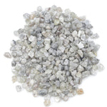 light grey and brown natural diamond chips with a raw uncut appearance