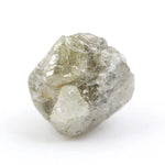 grey colour rough of a raw diamond and pure diamonds collection
