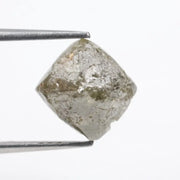 grey colour pictures of a raw diamond and pure diamonds collection
