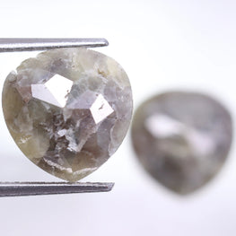 6.75 Carat Natural Pear Shape Loose Diamond Pair ( 11.57 X 10.46 ) ( 11.52 X 10.48 )