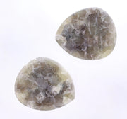 6.75 Ct Brown Colored Diamond Pair Pear Cut Diamond Use For Jewerly Salt And Pepper Diamond 