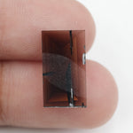 brown colour lab grown diamond earrings 2.54 carat lab grown diamond