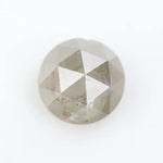 Fine 0.75Ct Natural Grey Colored Diamond Round Brilliant Cut Diamond Natural Polised Diamond For Custom Fine Jewelry 