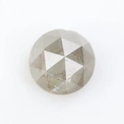 Fine 0.75Ct Natural Grey Colored Diamond Round Brilliant Cut Diamond Natural Polised Diamond For Custom Fine Jewelry 