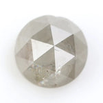 fine 0.75ct natural grey colored diamond round brilliant cut diamond natural polised diamond for custom fine jewelry 