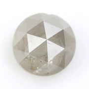 fine 0.75ct natural grey colored diamond round brilliant cut diamond natural polised diamond for custom fine jewelry 