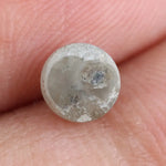 Fine 0.75Ct Natural Grey Colored Diamond Round Brilliant Cut Diamond Natural Polised Diamond For Custom Fine Jewelry 