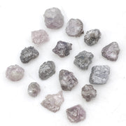 unique pink raw diamond with an uncut natural profile for custom jewelry creation