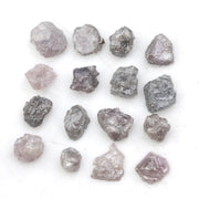 unique pink raw diamond with an uncut natural profile for custom jewelry creation