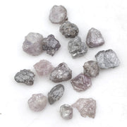 unique pink raw diamond with an uncut natural profile for custom jewelry creation